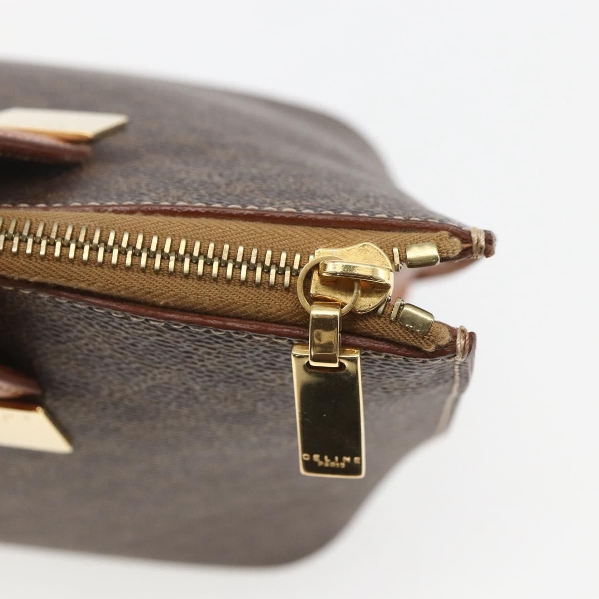 Celine Celine Vintage Macadam Handbag Canvas and Leather Size ONE SIZE - 16 Thumbnail