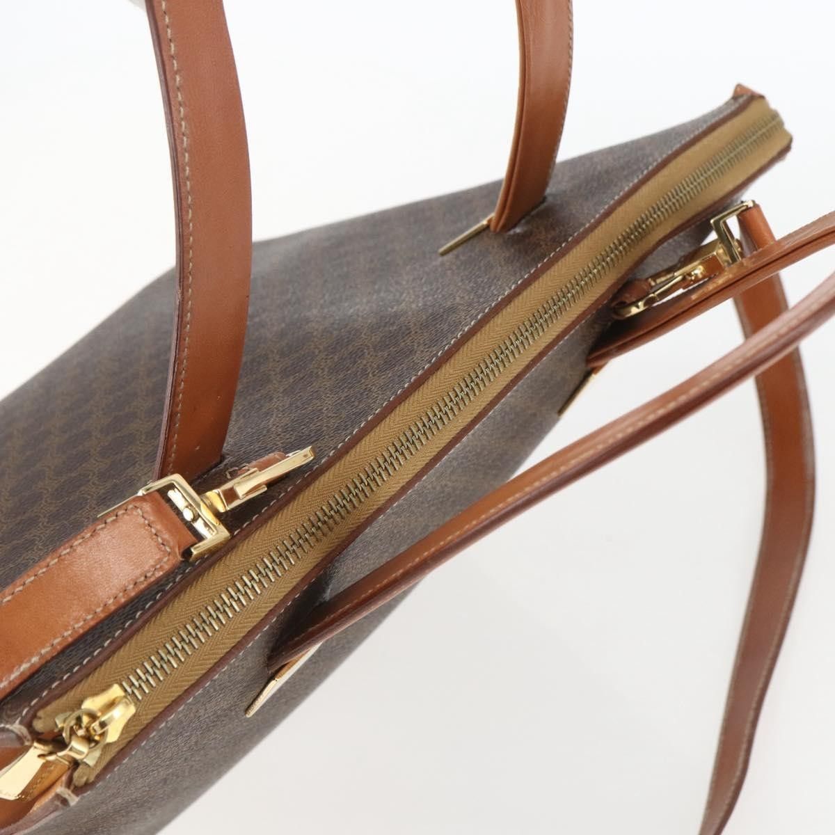 Celine Celine Vintage Macadam Handbag Canvas and Leather Size ONE SIZE - 14 Thumbnail