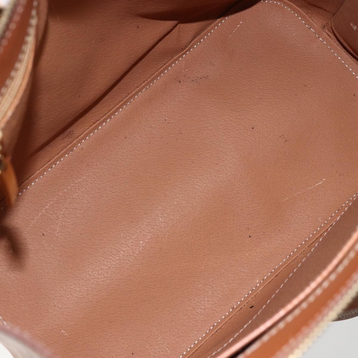 Celine Celine Vintage Macadam Handbag Canvas and Leather Size ONE SIZE - 5 Thumbnail