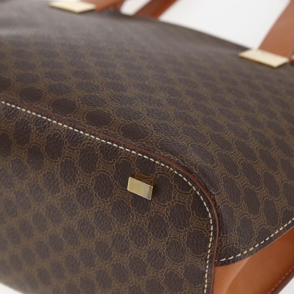 Celine Celine Vintage Macadam Handbag Canvas and Leather Size ONE SIZE - 10 Thumbnail