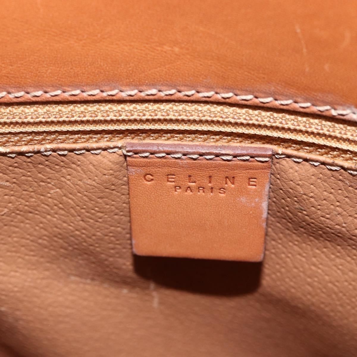 Celine Celine Vintage Macadam Handbag Canvas and Leather Size ONE SIZE - 6 Thumbnail