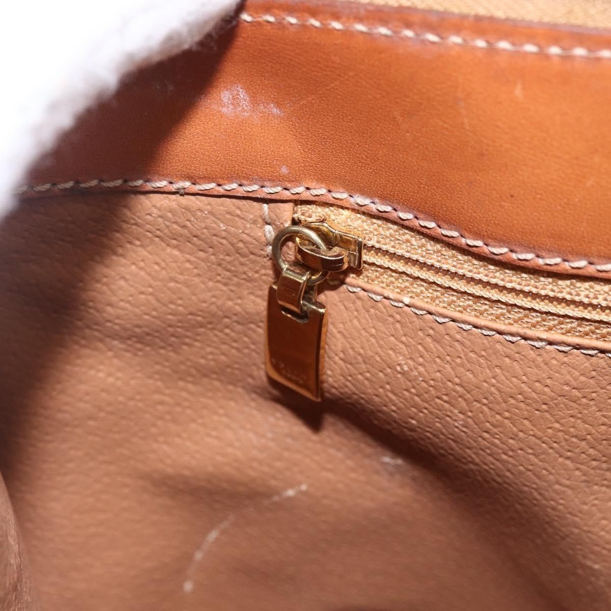 Celine Celine Vintage Macadam Handbag Canvas and Leather Size ONE SIZE - 21 Thumbnail