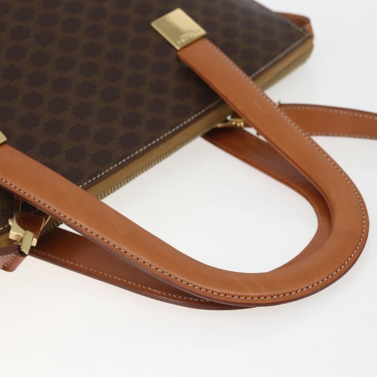 Celine Celine Vintage Macadam Handbag Canvas and Leather Size ONE SIZE - 8 Thumbnail