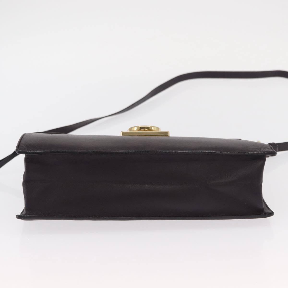 Salvatore Ferragamo Salvatore Ferragamo Gancini Shoulder Bag Leather Size ONE SIZE - 18 Thumbnail