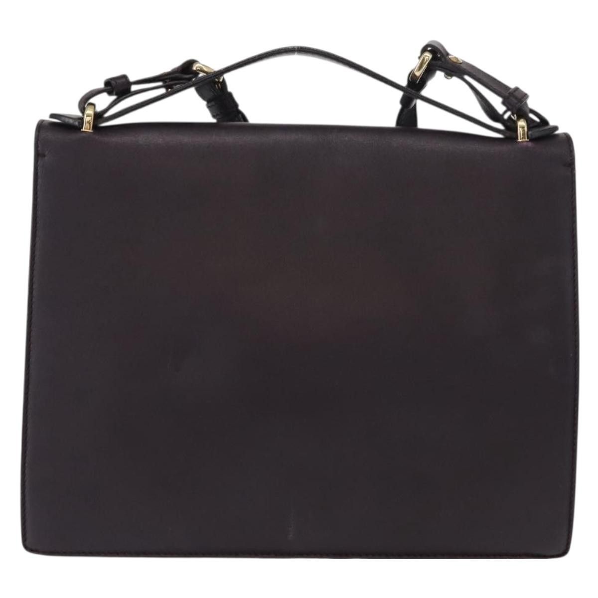 Salvatore Ferragamo Salvatore Ferragamo Gancini Shoulder Bag Leather Size ONE SIZE - 2 Thumbnail