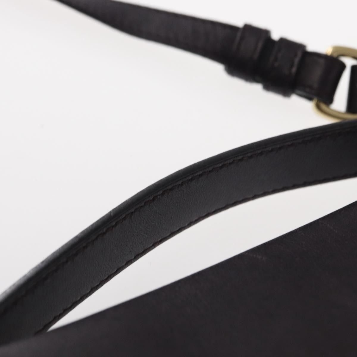 Salvatore Ferragamo Salvatore Ferragamo Gancini Shoulder Bag Leather Size ONE SIZE - 16 Thumbnail