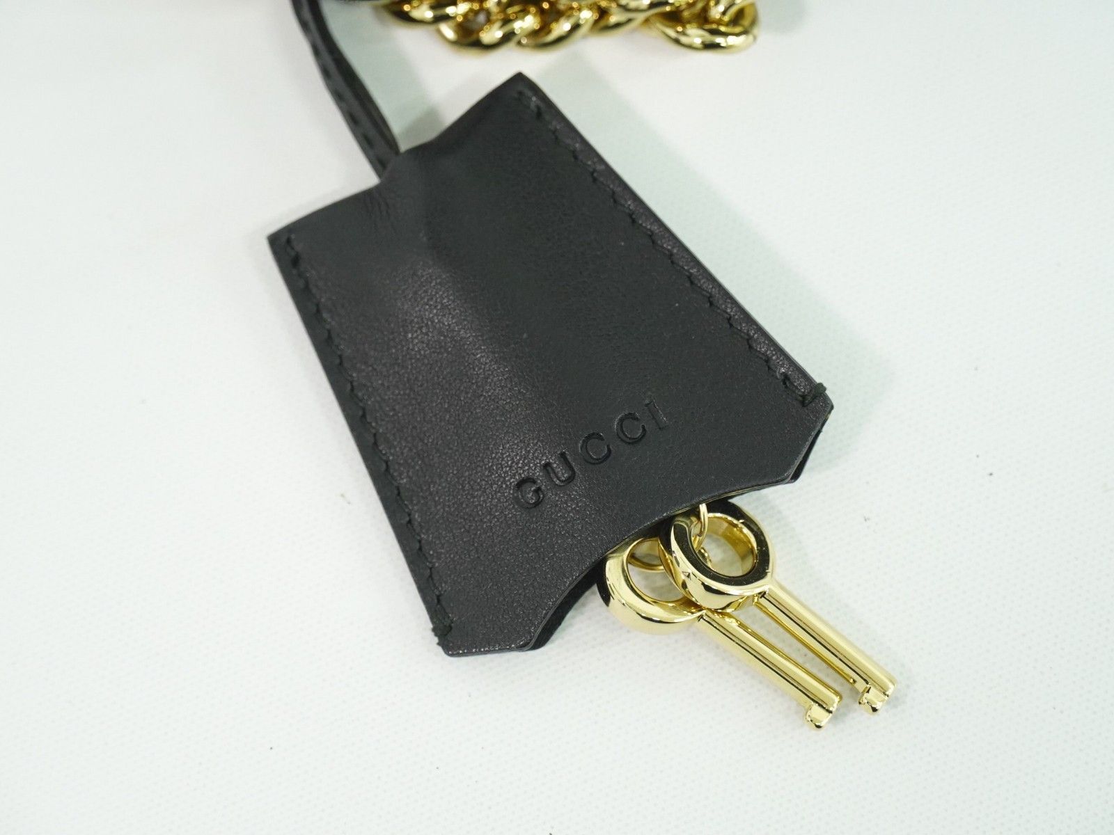 Gucci Gucci Padlock Shoulder Bag Leather Size ONE SIZE - 10 Thumbnail