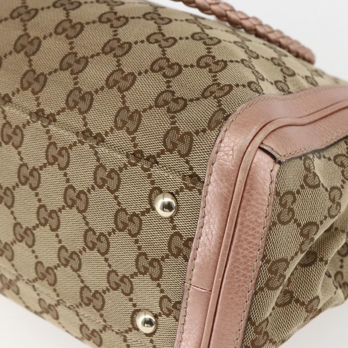 Gucci Gucci Bella Tote GG Canvas with Leather Size ONE SIZE - 10 Thumbnail