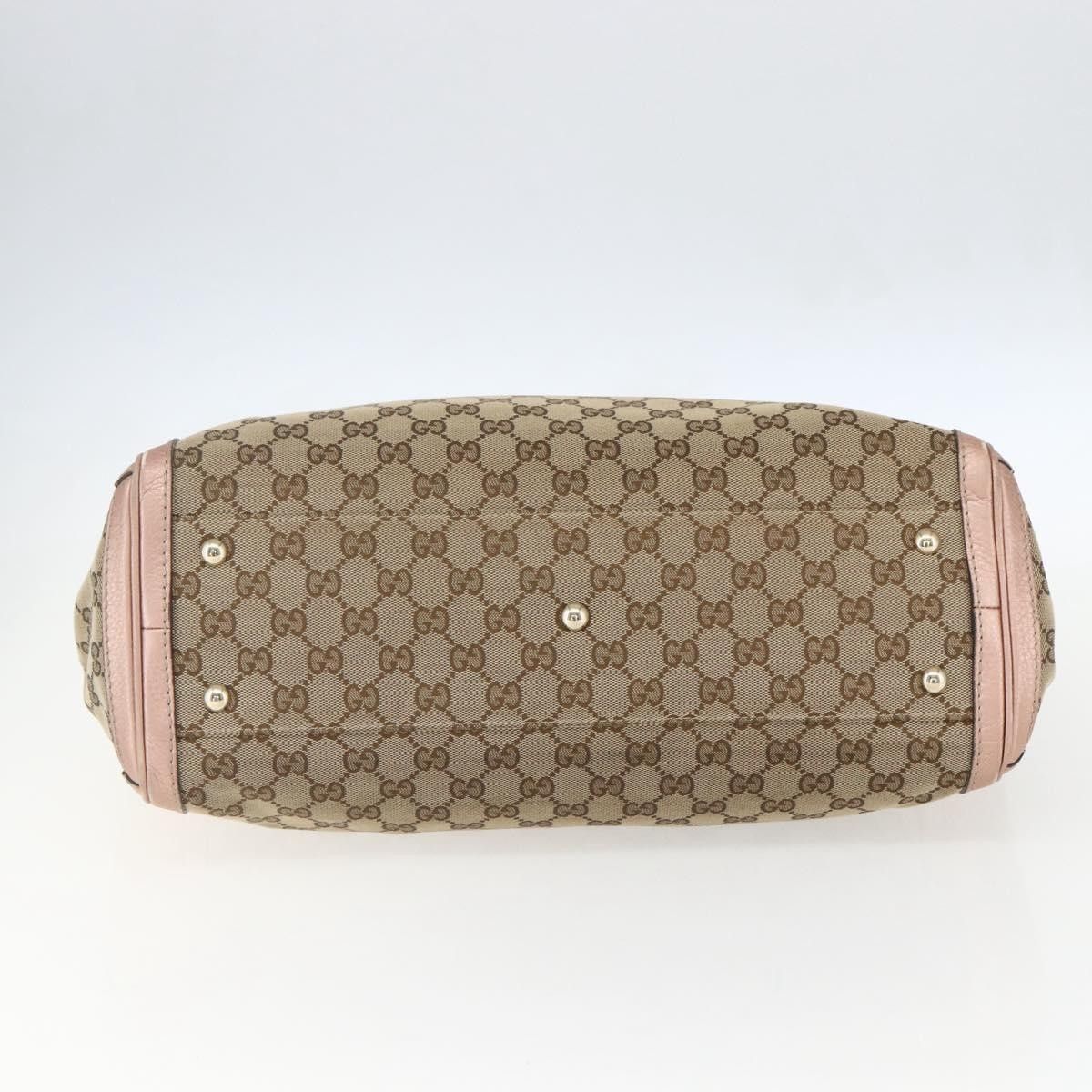 Gucci Gucci Bella Tote GG Canvas with Leather Size ONE SIZE - 18 Thumbnail