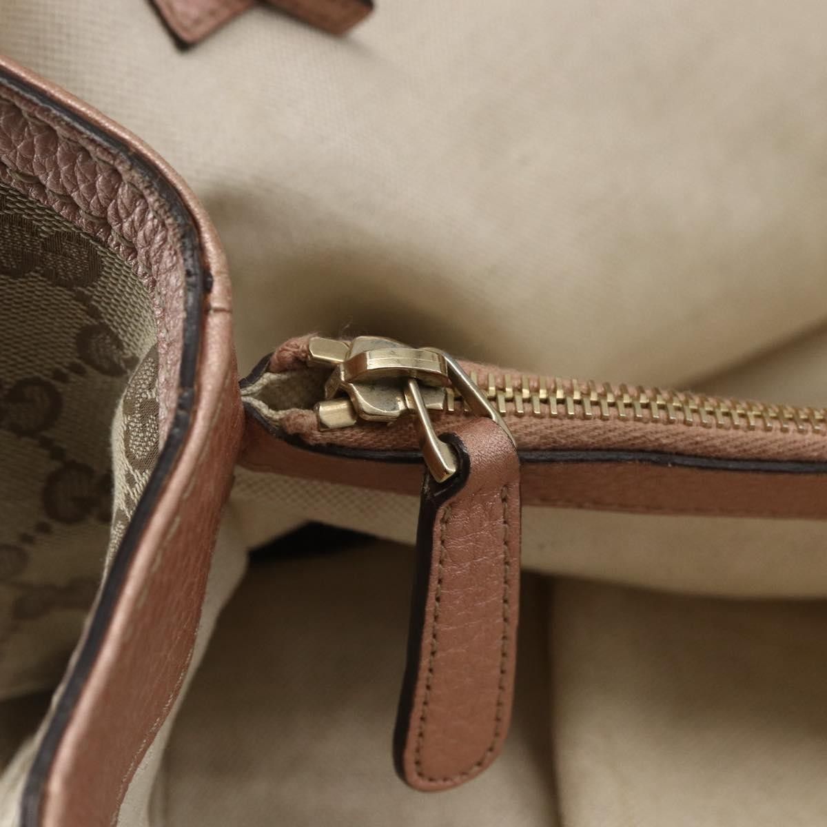 Gucci Gucci Bella Tote GG Canvas with Leather Size ONE SIZE - 14 Thumbnail