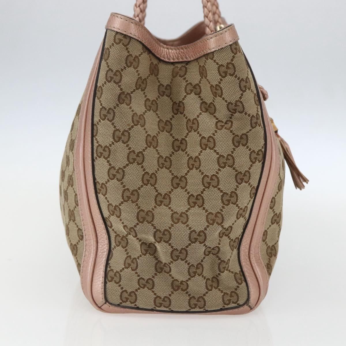 Gucci Gucci Bella Tote GG Canvas with Leather Size ONE SIZE - 3 Thumbnail