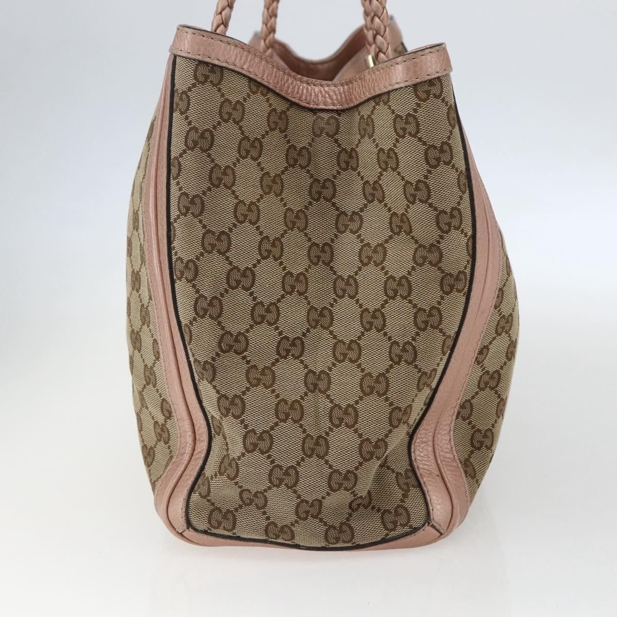 Gucci Gucci Bella Tote GG Canvas with Leather Size ONE SIZE - 4 Thumbnail