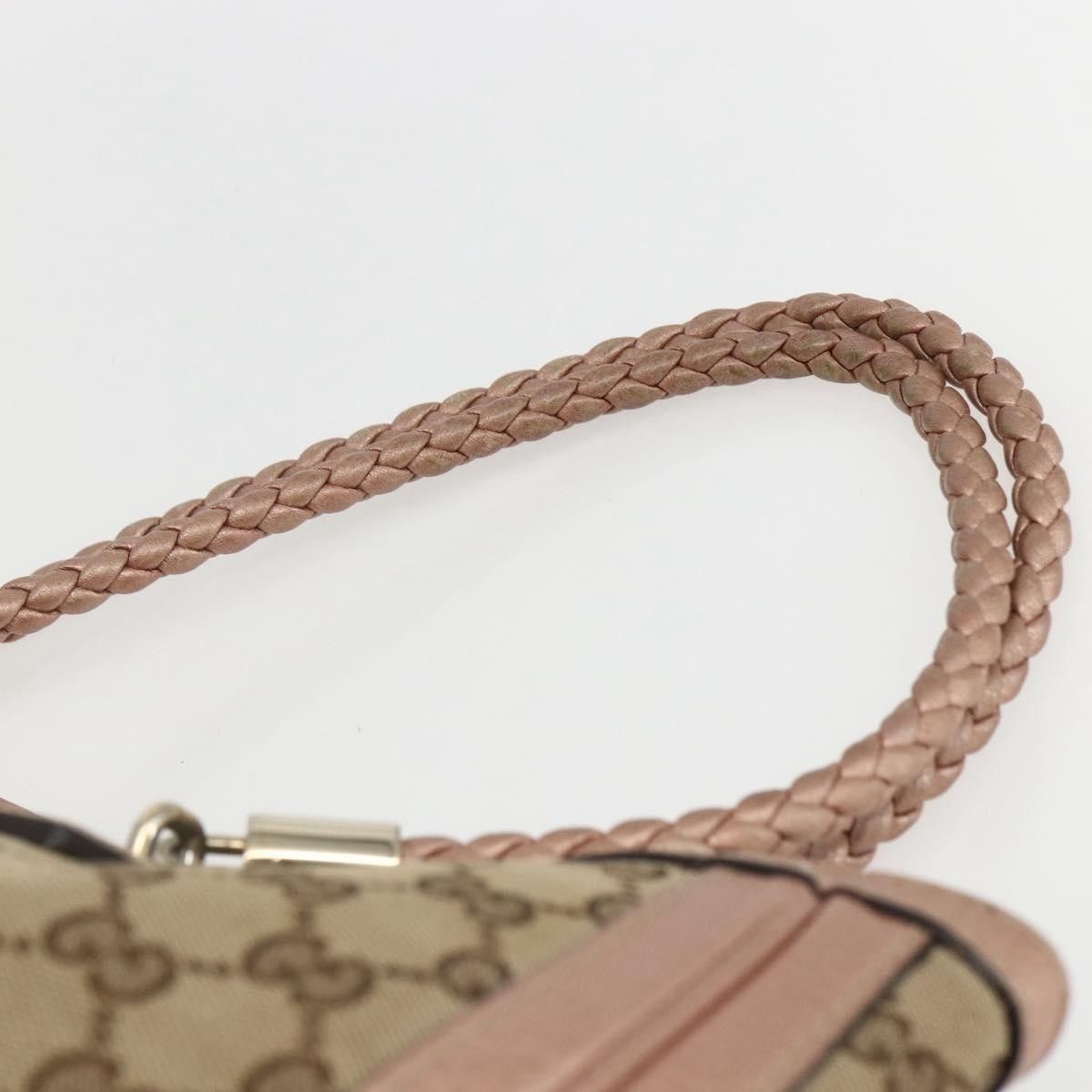 Gucci Gucci Bella Tote GG Canvas with Leather Size ONE SIZE - 17 Thumbnail