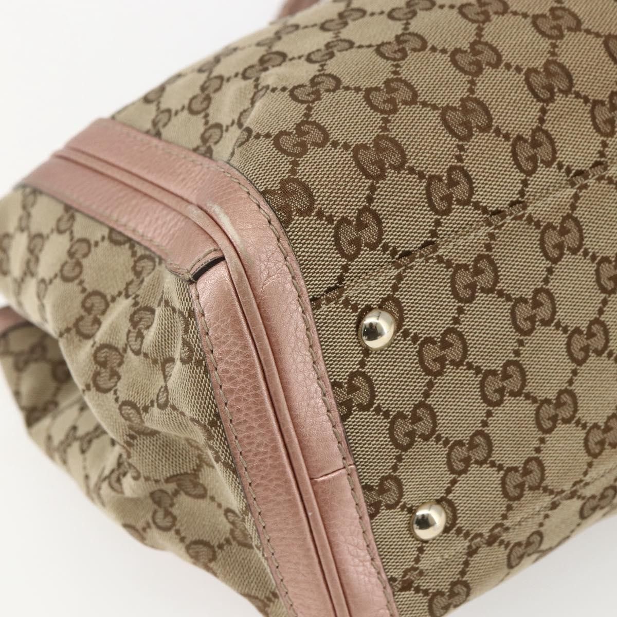 Gucci Gucci Bella Tote GG Canvas with Leather Size ONE SIZE - 9 Thumbnail