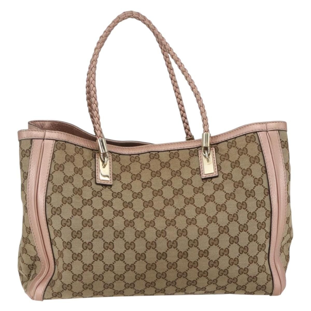 Gucci Gucci Bella Tote GG Canvas with Leather Size ONE SIZE - 2 Thumbnail