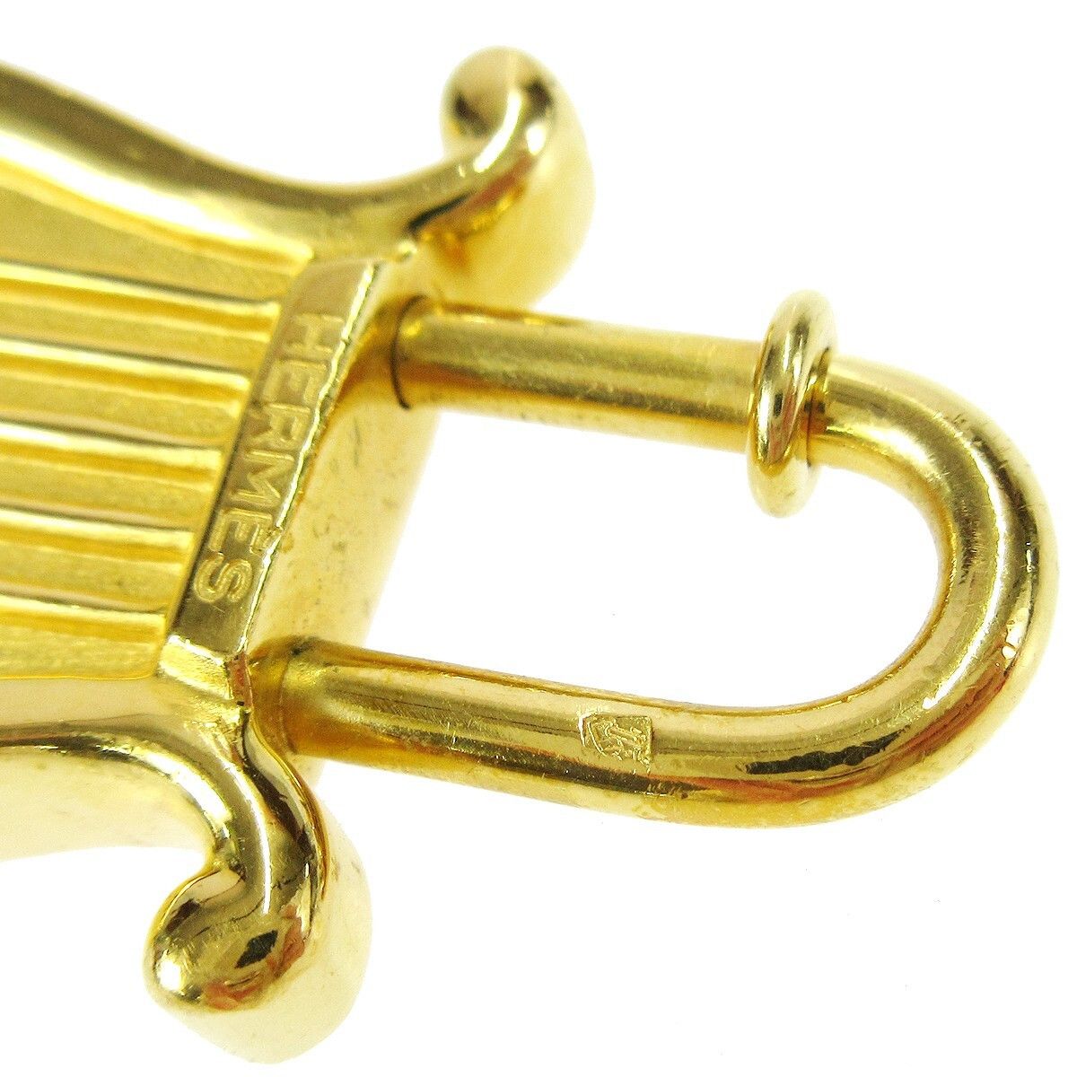 Hermes Hermes Harp Cadena Padlock 1996 Limited Metal Design Size ONE SIZE - 4 Thumbnail
