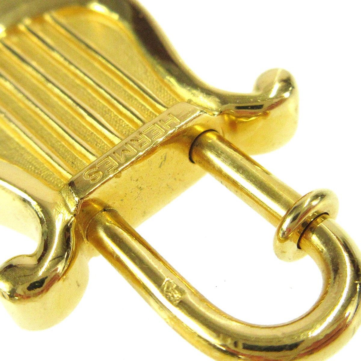 Hermes Hermes Harp Cadena Padlock 1996 Limited Metal Design Size ONE SIZE - 3 Thumbnail