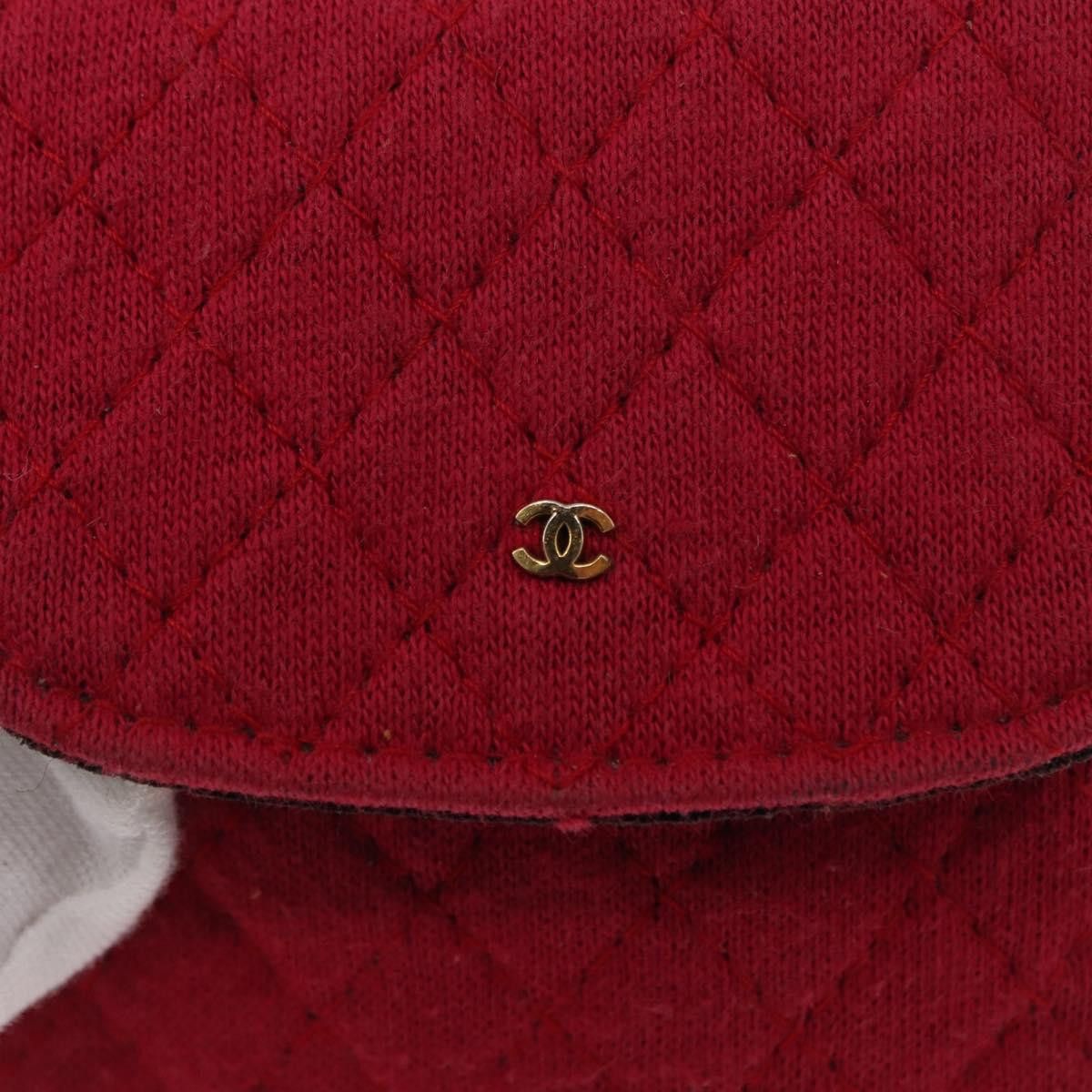 Chanel Chanel Vintage Chain Pocket Clutch Cotton Size ONE SIZE - 16 Thumbnail
