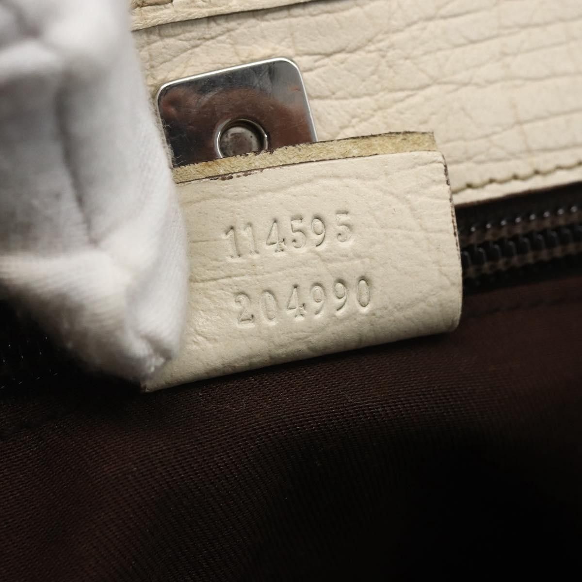 Gucci Gucci Joy Tote GG Coated Canvas with Leather Size ONE SIZE - 7 Thumbnail