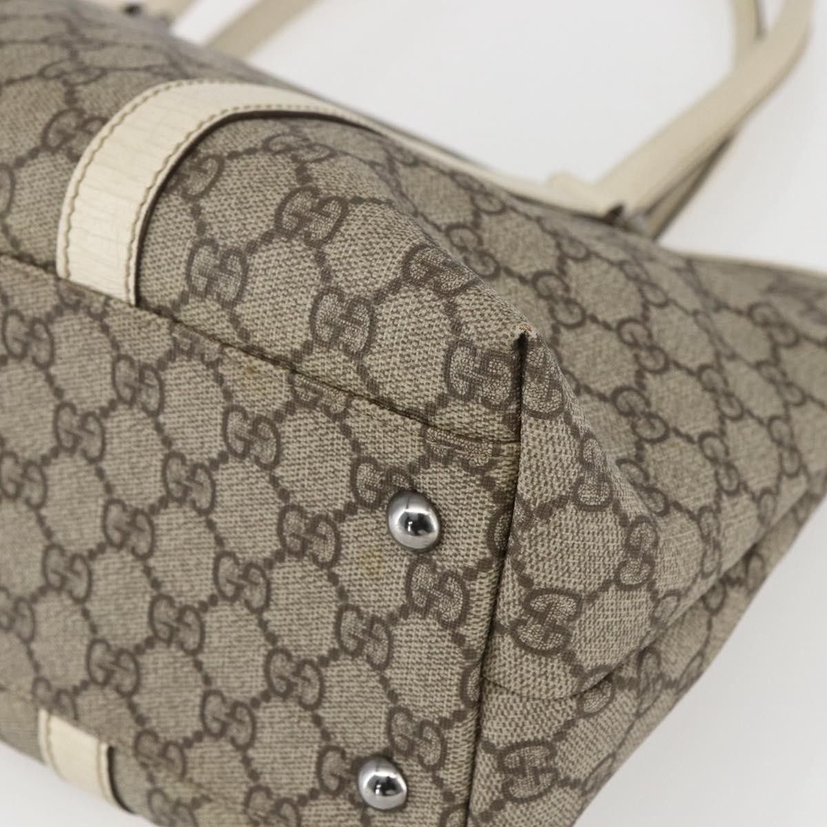 Gucci Gucci Joy Tote GG Coated Canvas with Leather Size ONE SIZE - 10 Thumbnail