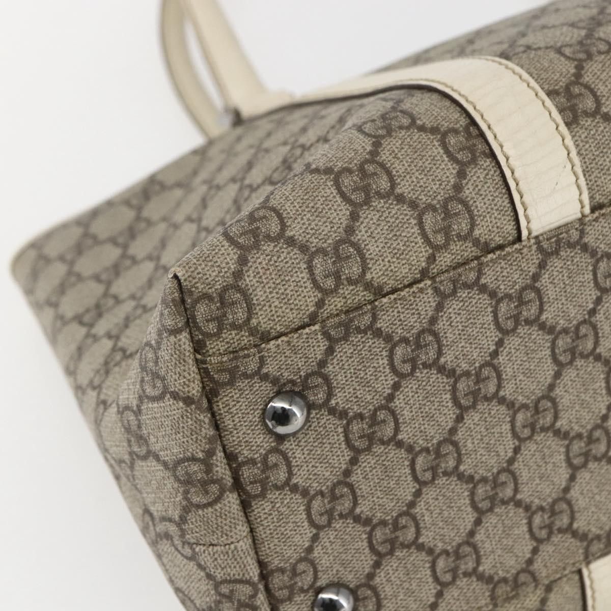 Gucci Gucci Joy Tote GG Coated Canvas with Leather Size ONE SIZE - 9 Thumbnail