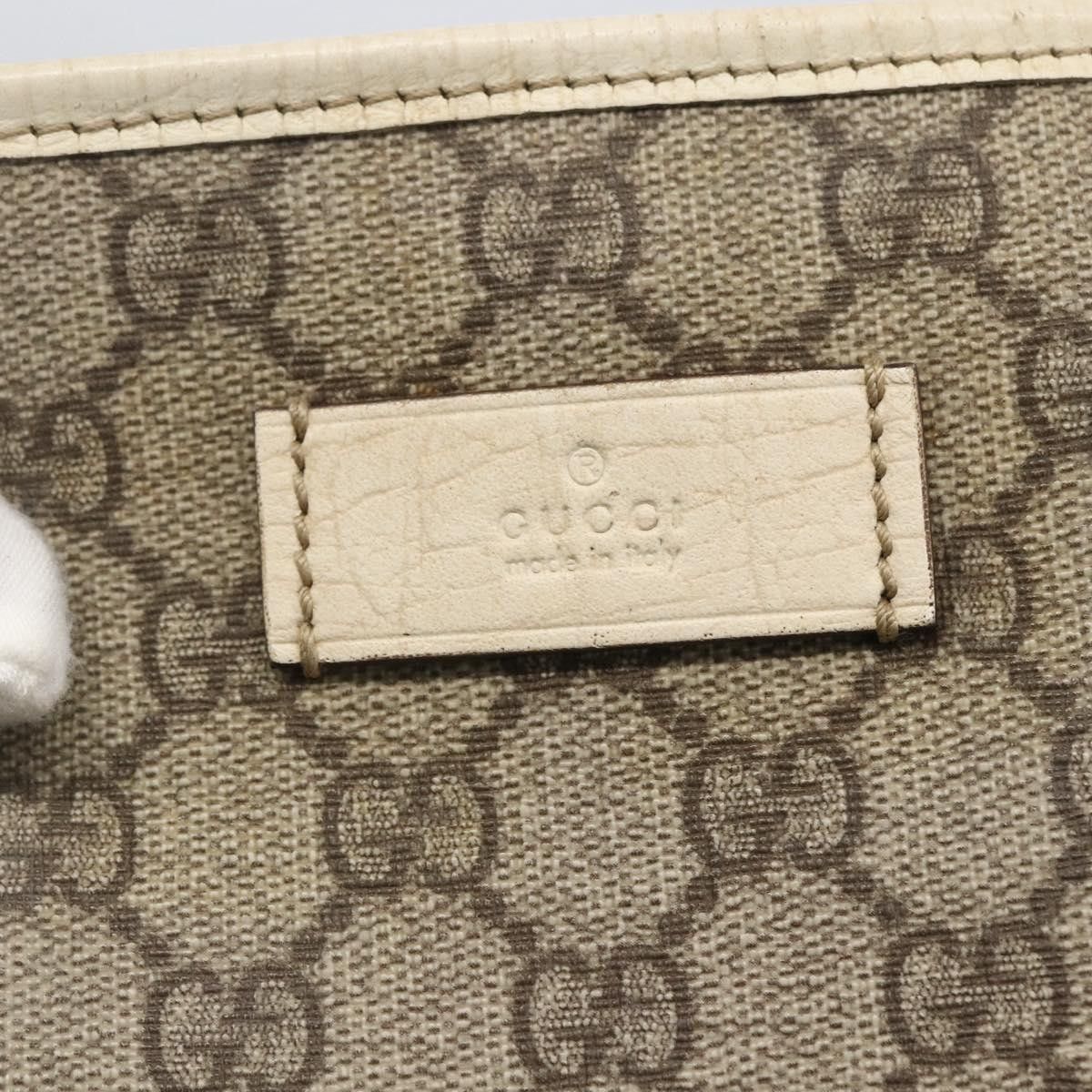 Gucci Gucci Joy Tote GG Coated Canvas with Leather Size ONE SIZE - 14 Thumbnail