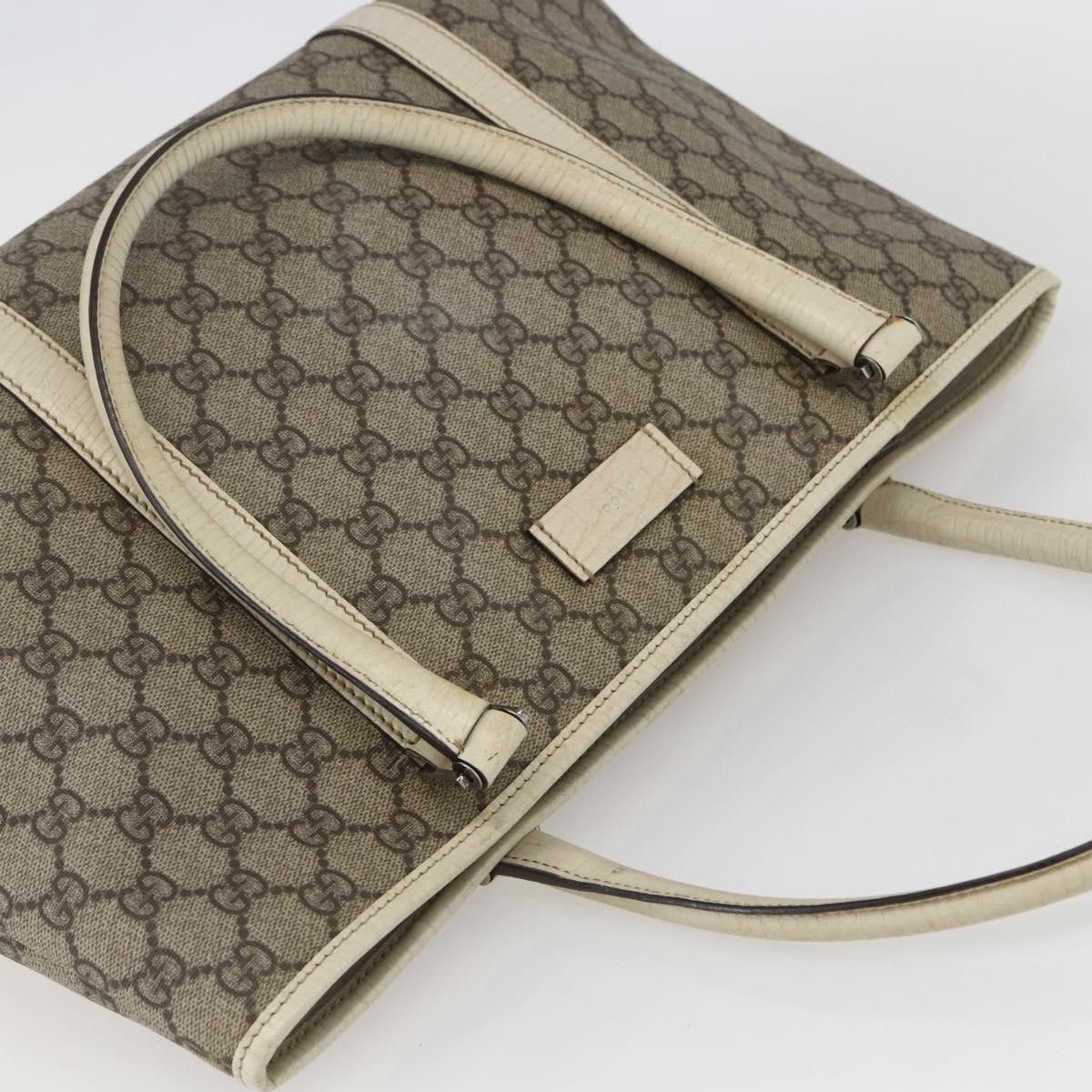 Gucci Gucci Joy Tote GG Coated Canvas with Leather Size ONE SIZE - 17 Thumbnail