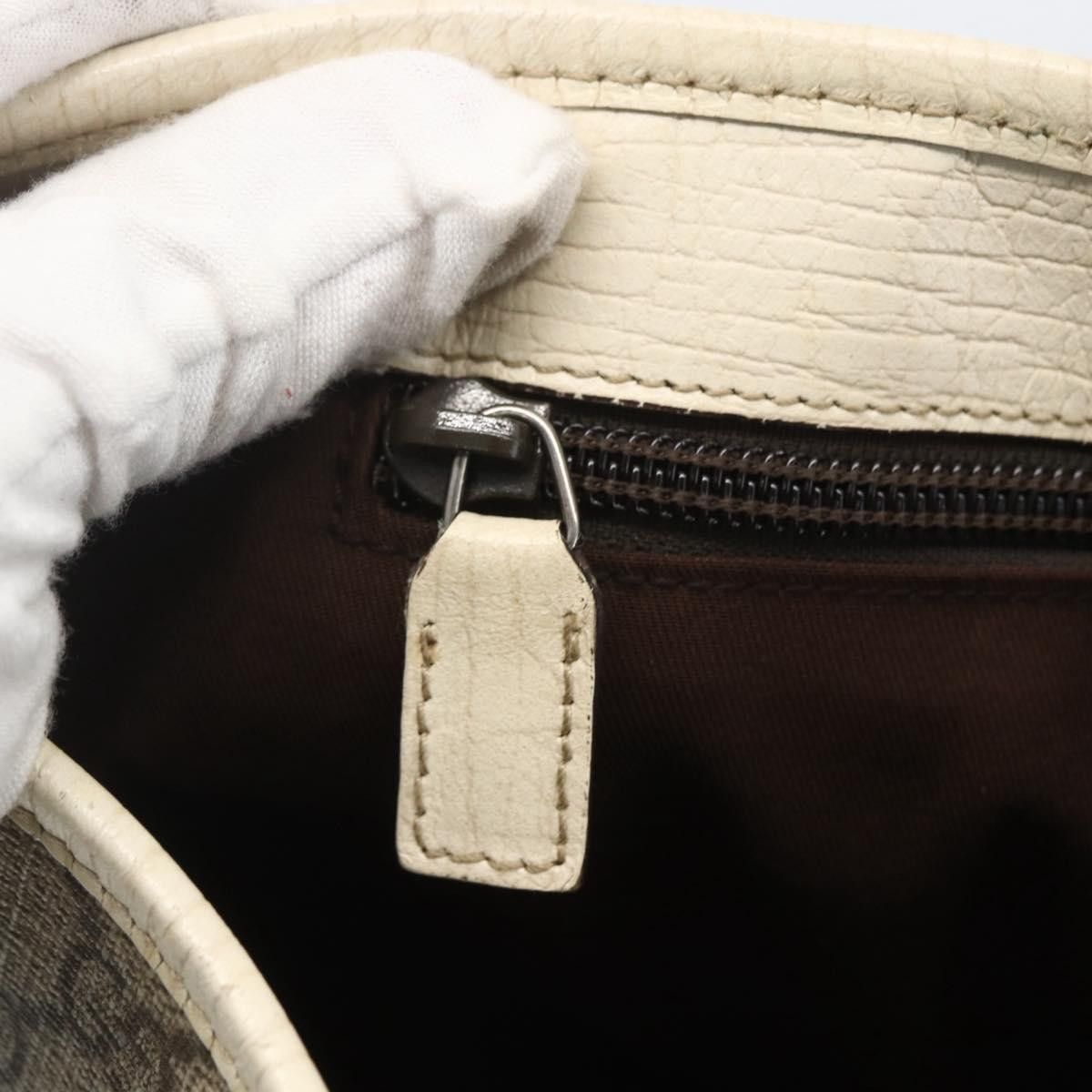 Gucci Gucci Joy Tote GG Coated Canvas with Leather Size ONE SIZE - 13 Thumbnail