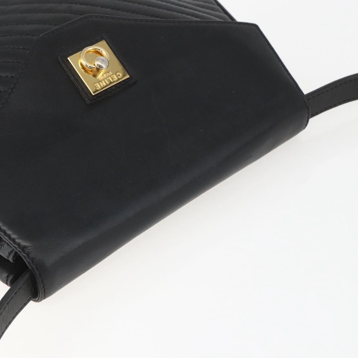 Celine Celine Vintage Shoulder Bag Leather Size ONE SIZE - 14 Thumbnail