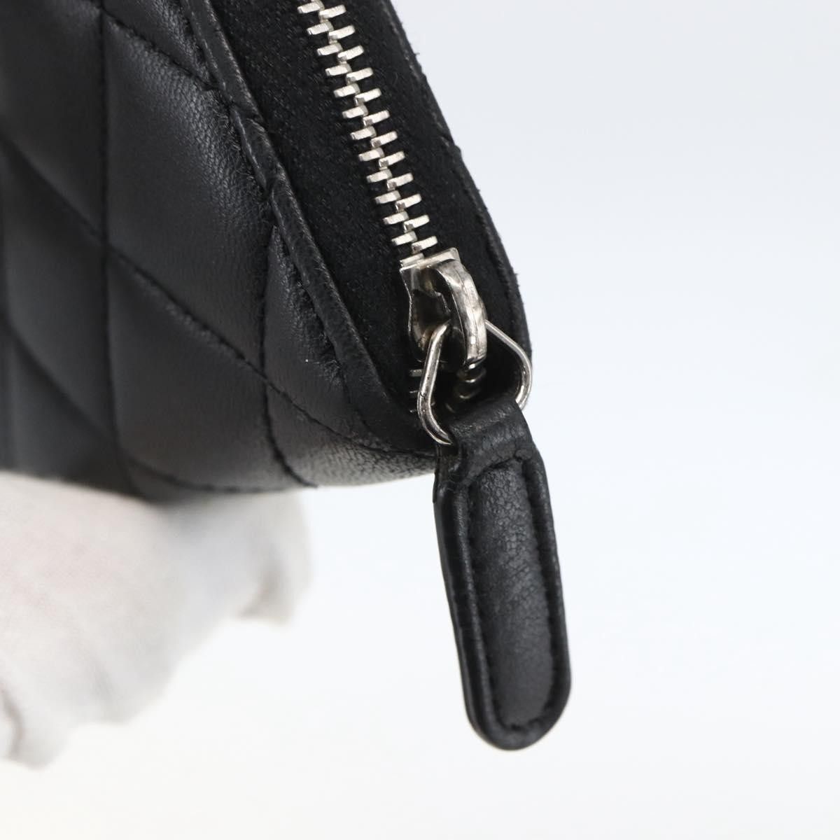 Chanel Chanel Zip Around Organizer Quilted Lambskin Size ONE SIZE - 12 Thumbnail