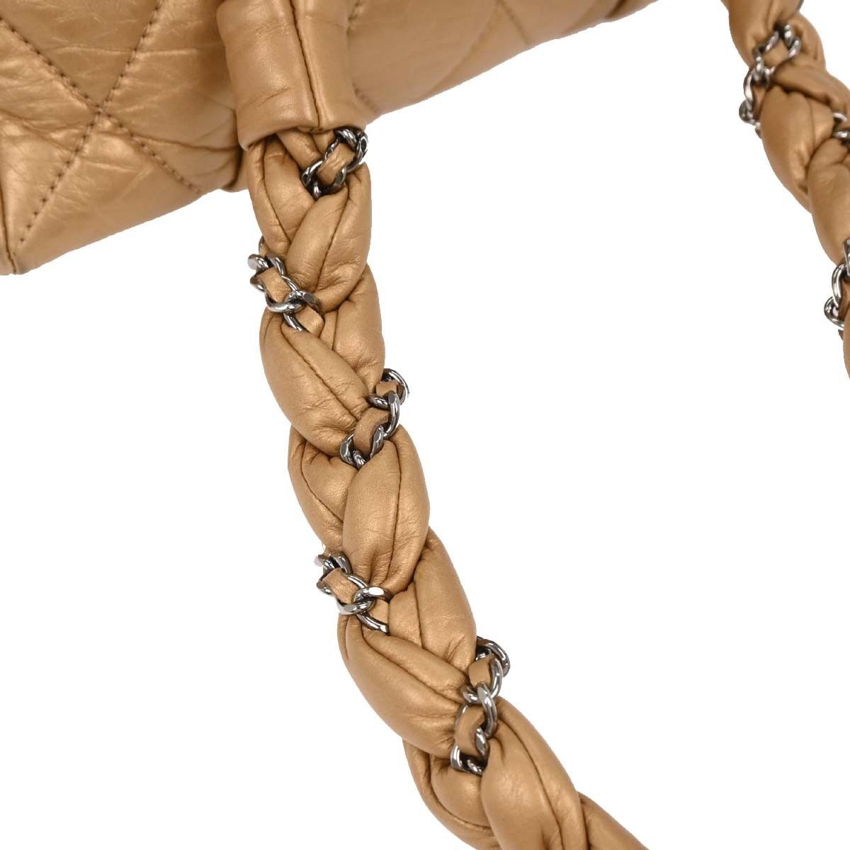 Chanel Chanel Lady Braid Flap Tote Quilted Distressed Lambskin Size ONE SIZE - 8 Thumbnail