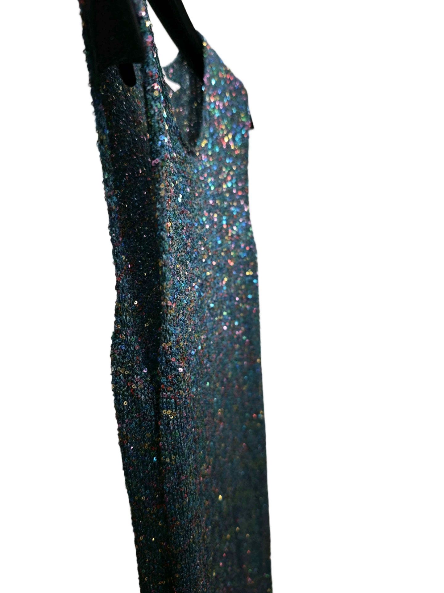 Loewe LOEWE Sequin Asymmetric Sleeveless Top Size US S / EU 44-46 / 1 - 4 Thumbnail