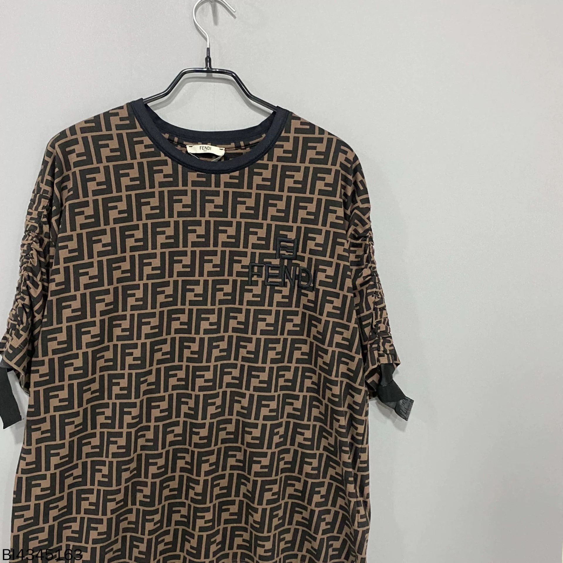 Fendi Fendi Double F Logo Sash Short Sleeve Size US M / EU 48-50 / 2 - 2 Thumbnail