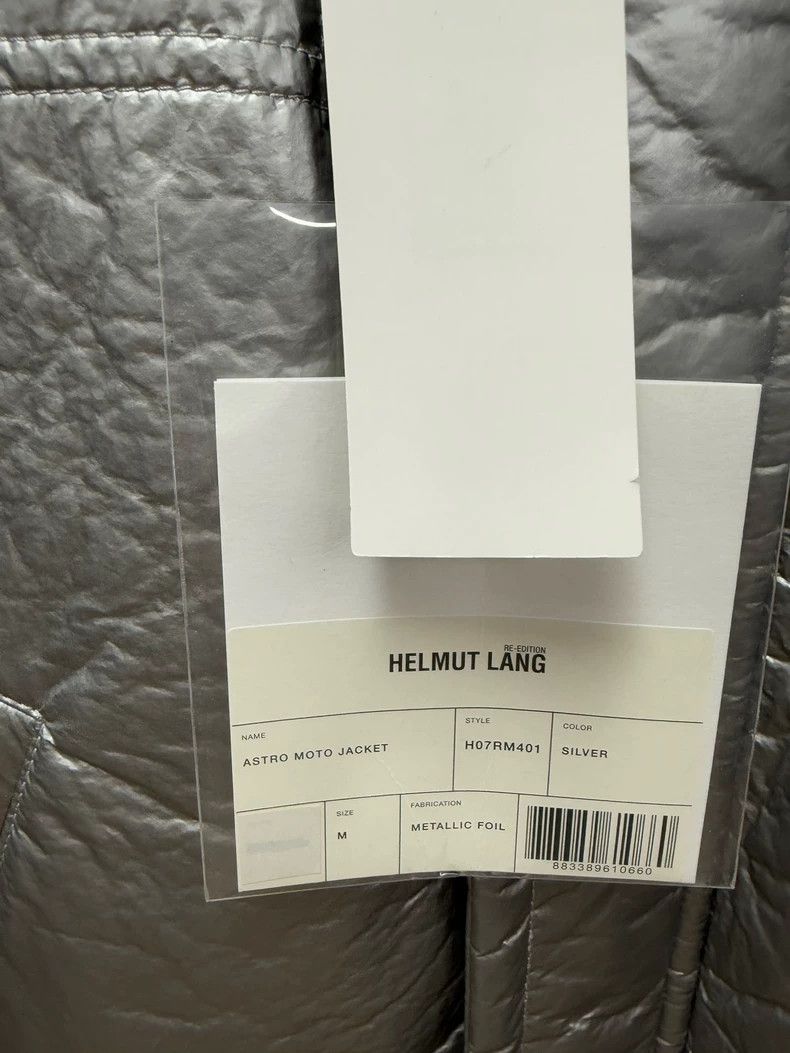 Helmut Lang Helmut Lang Silver Spacesuit Jacket 1999AW Size US M / EU 48-50 / 2 - 2 Thumbnail