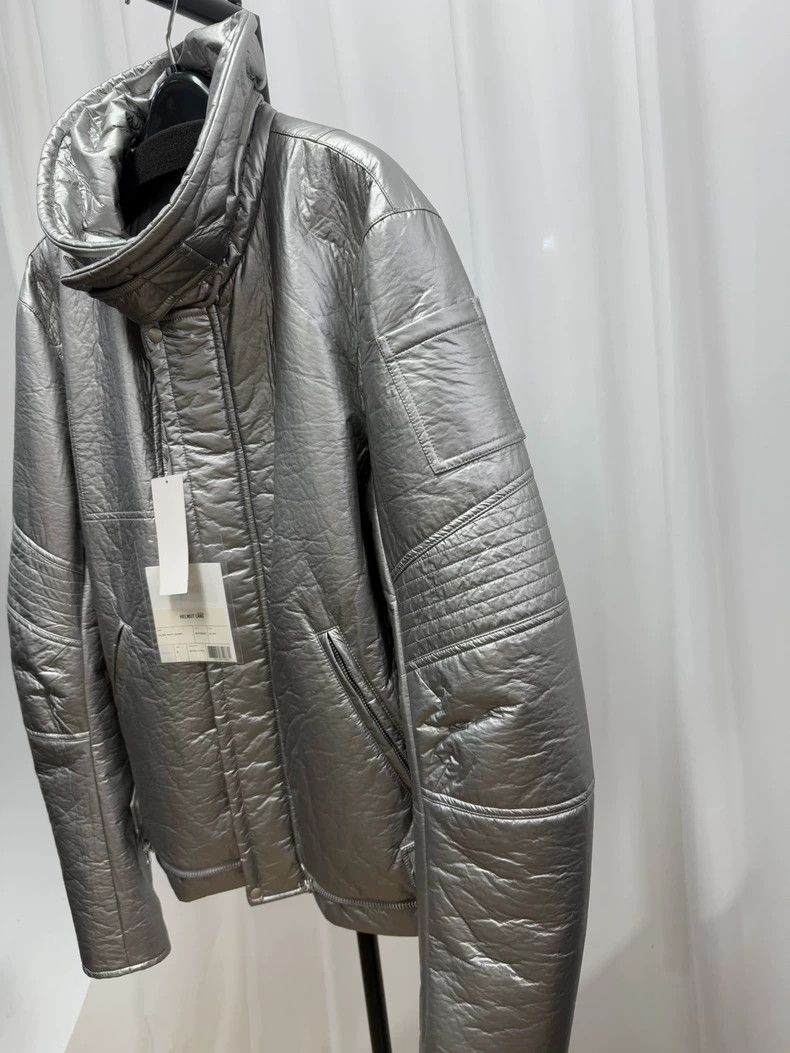 Helmut Lang Helmut Lang Silver Spacesuit Jacket 1999AW Size US M / EU 48-50 / 2 - 4 Thumbnail