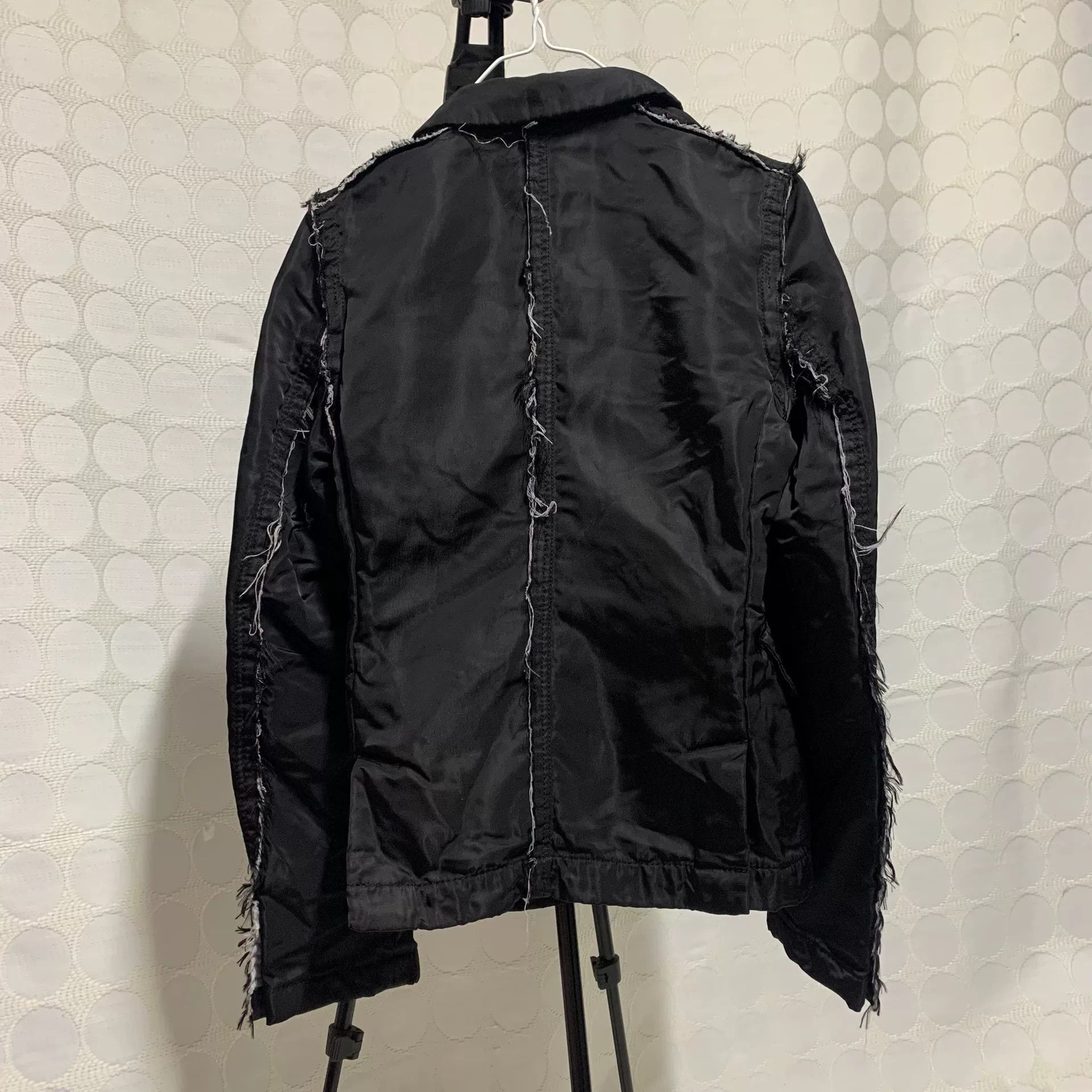 Comme des Garcons CDG Black Deconstructed Blazer XXS Size US XXS / EU 40 - 6 Thumbnail