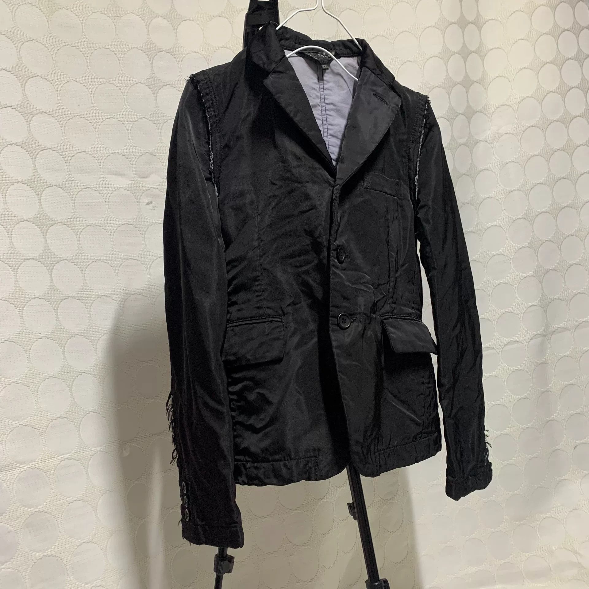 Comme des Garcons CDG Black Deconstructed Blazer XXS Size US XXS / EU 40 - 5 Thumbnail