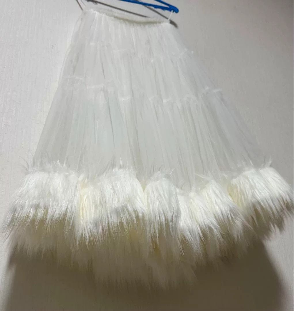 Comme des Garcons COMME des GARCONS White Vintage Tulle Skirt Size US 26 / EU 42 - 2 Thumbnail