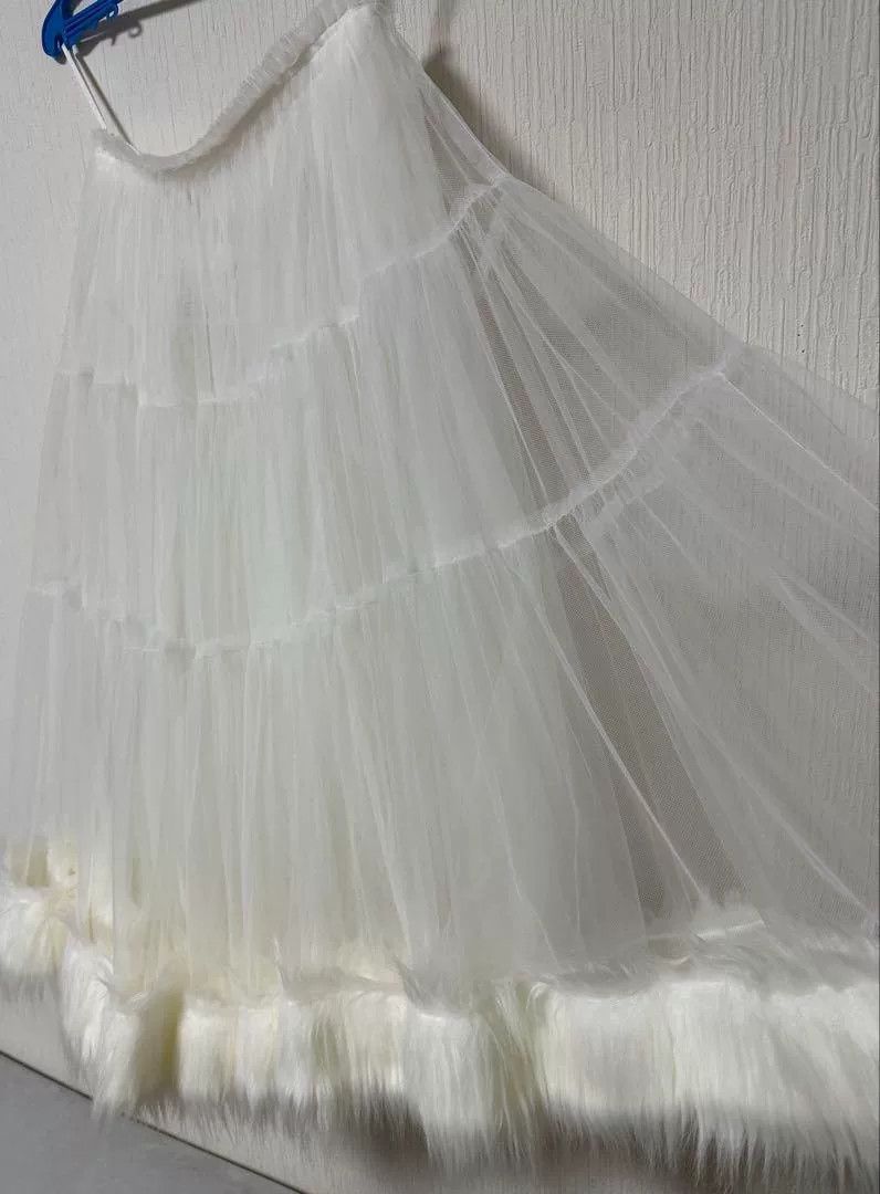 Comme des Garcons COMME des GARCONS White Vintage Tulle Skirt Size US 26 / EU 42 - 6 Thumbnail