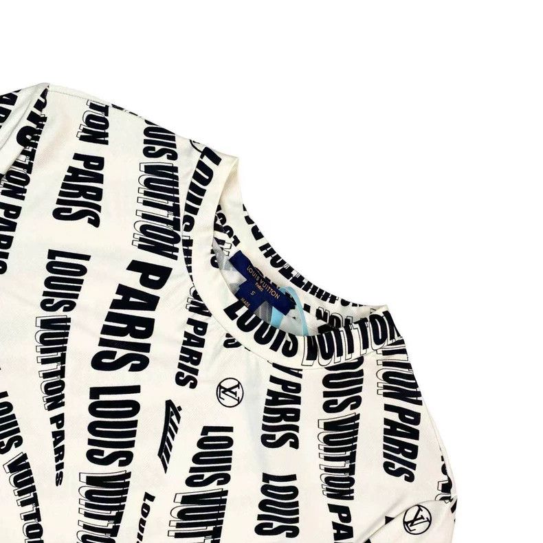 Louis Vuitton Louis Vuitton Logo Print Long Sleeve Top Size US S / EU 44-46 / 1 - 3 Thumbnail