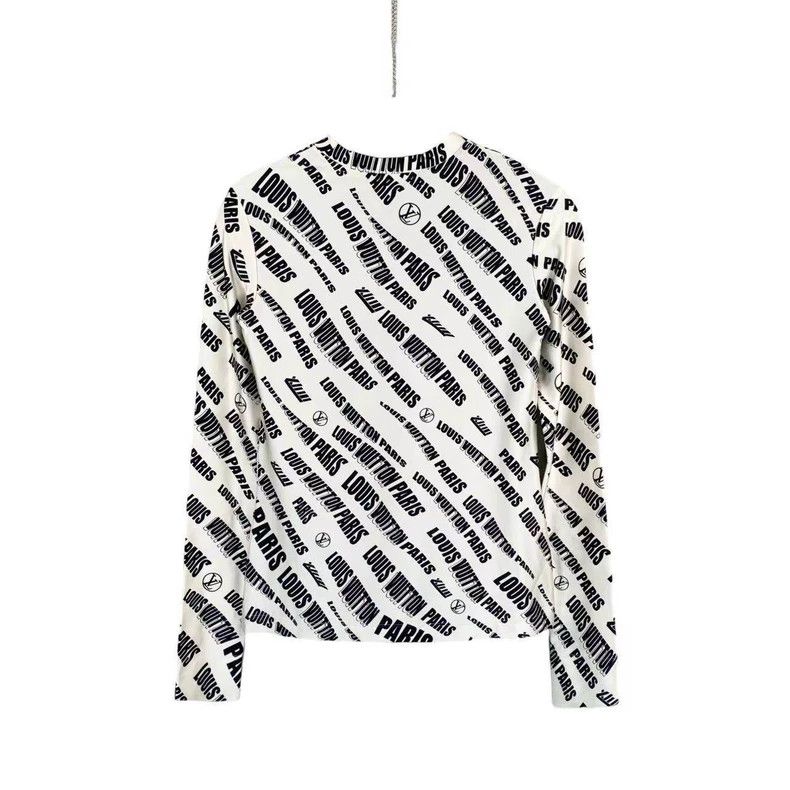 Louis Vuitton Louis Vuitton Logo Print Long Sleeve Top Size US S / EU 44-46 / 1 - 2 Thumbnail