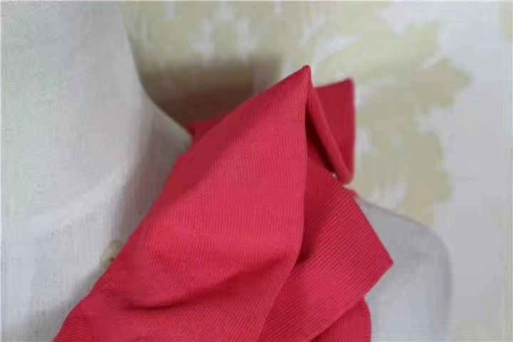 Valentino VALENTINO One-Shoulder Bow Ruffle Dress Size US L / EU 52-54 / 3 - 7 Thumbnail