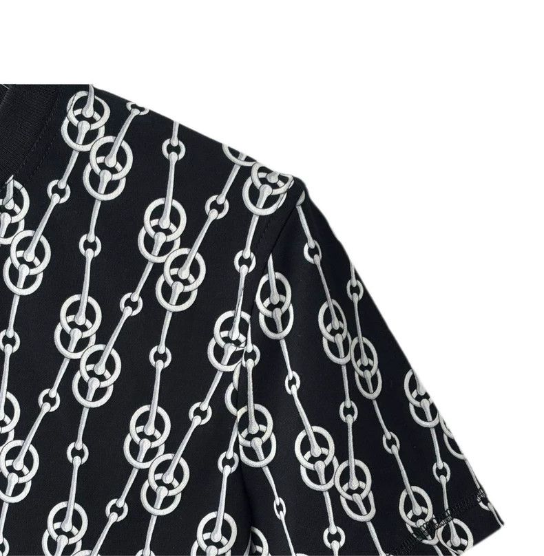 Hermes HERMES Logo Print Crew Neck T-Shirt Size US M / EU 48-50 / 2 - 3 Thumbnail