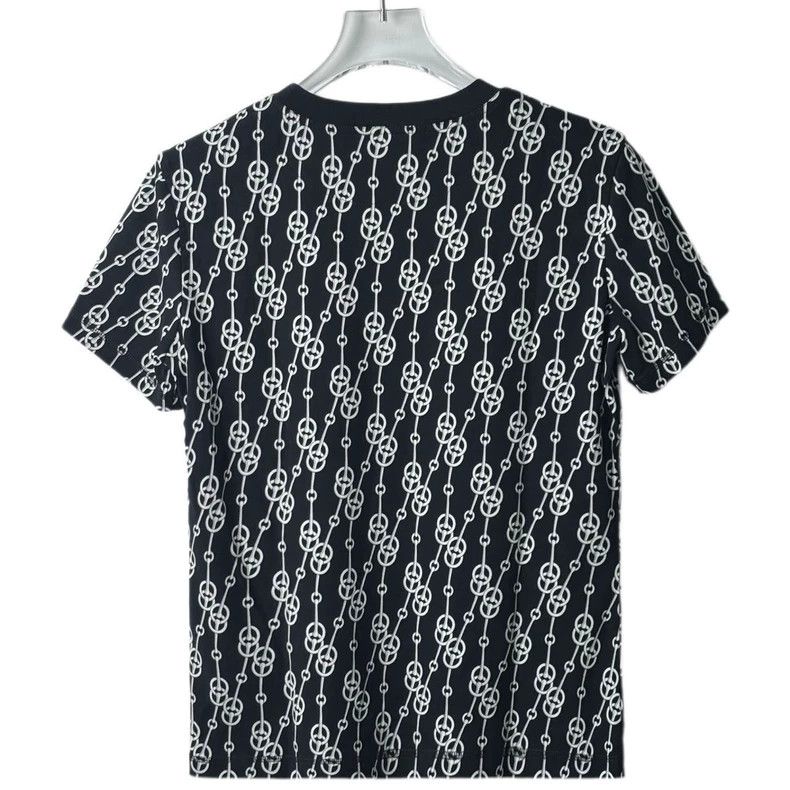 Hermes HERMES Logo Print Crew Neck T-Shirt Size US M / EU 48-50 / 2 - 2 Thumbnail