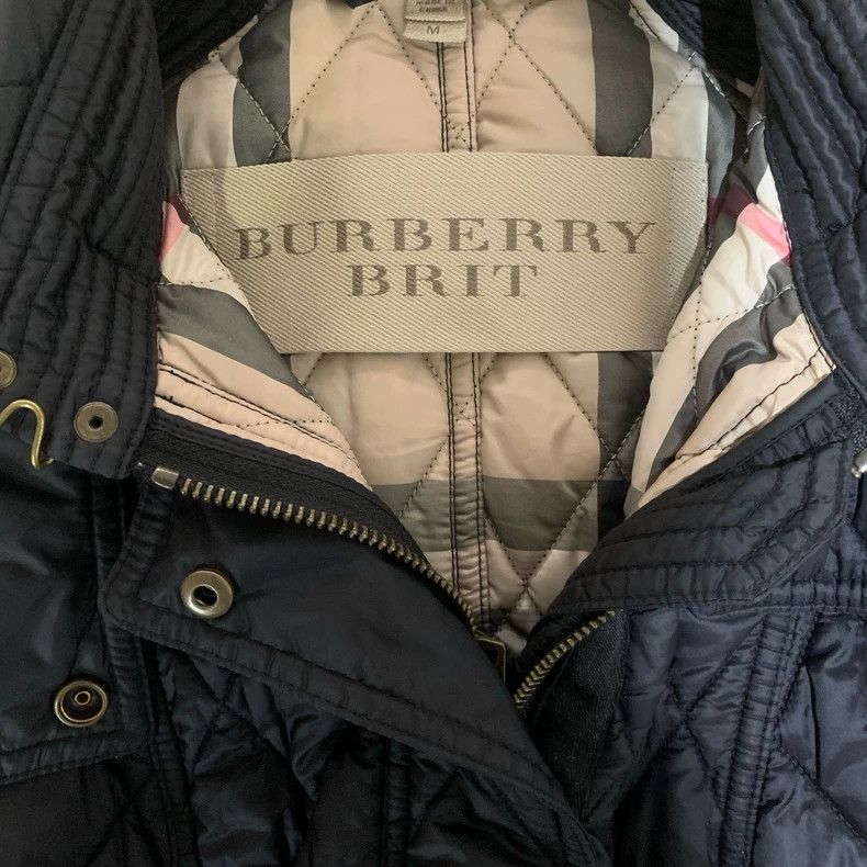 Burberry Burberry Black Check Lined Cotton Coat Size US M / EU 48-50 / 2 - 3 Thumbnail
