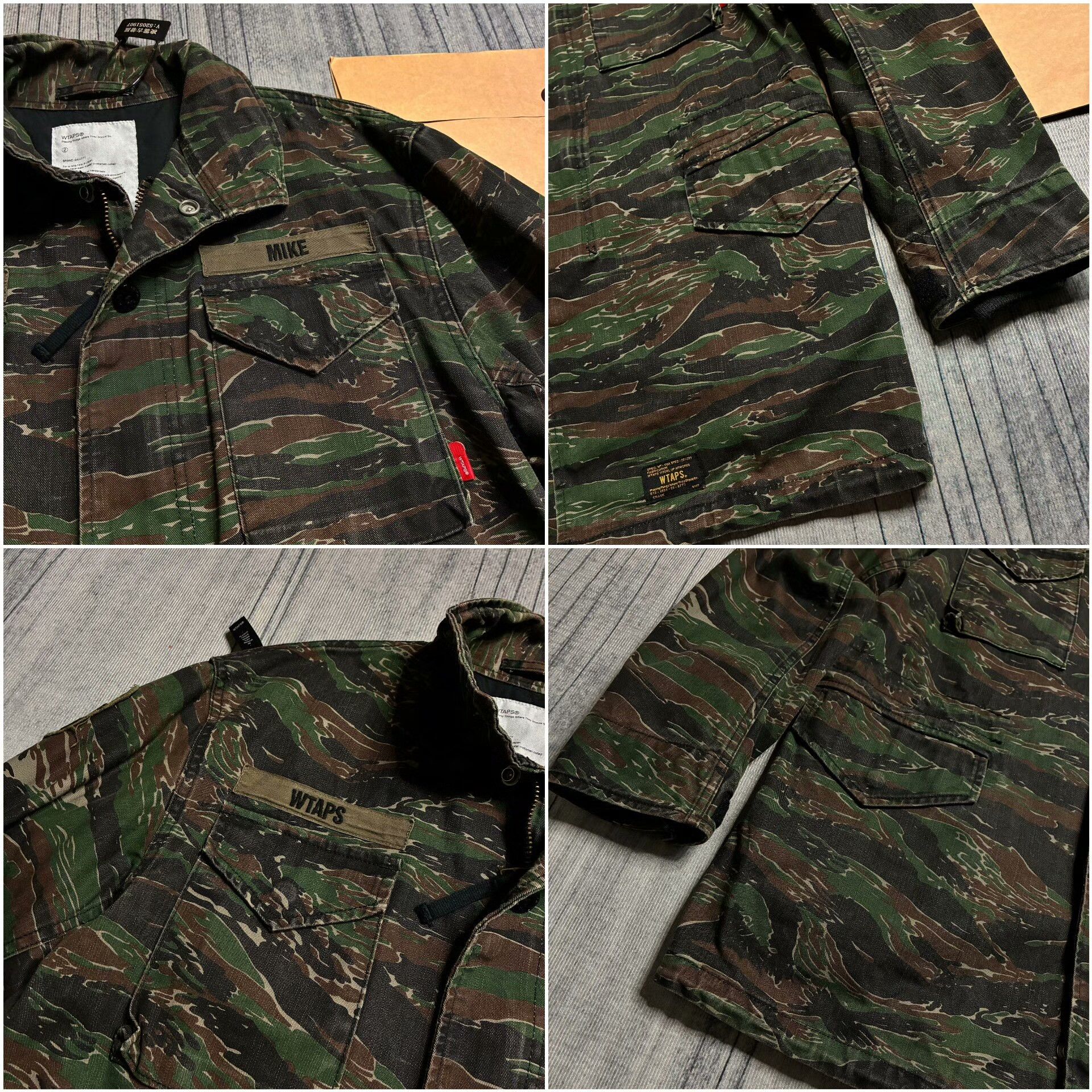 Wtaps WTAPS M65 Tiger Camo Jacket | Grailed