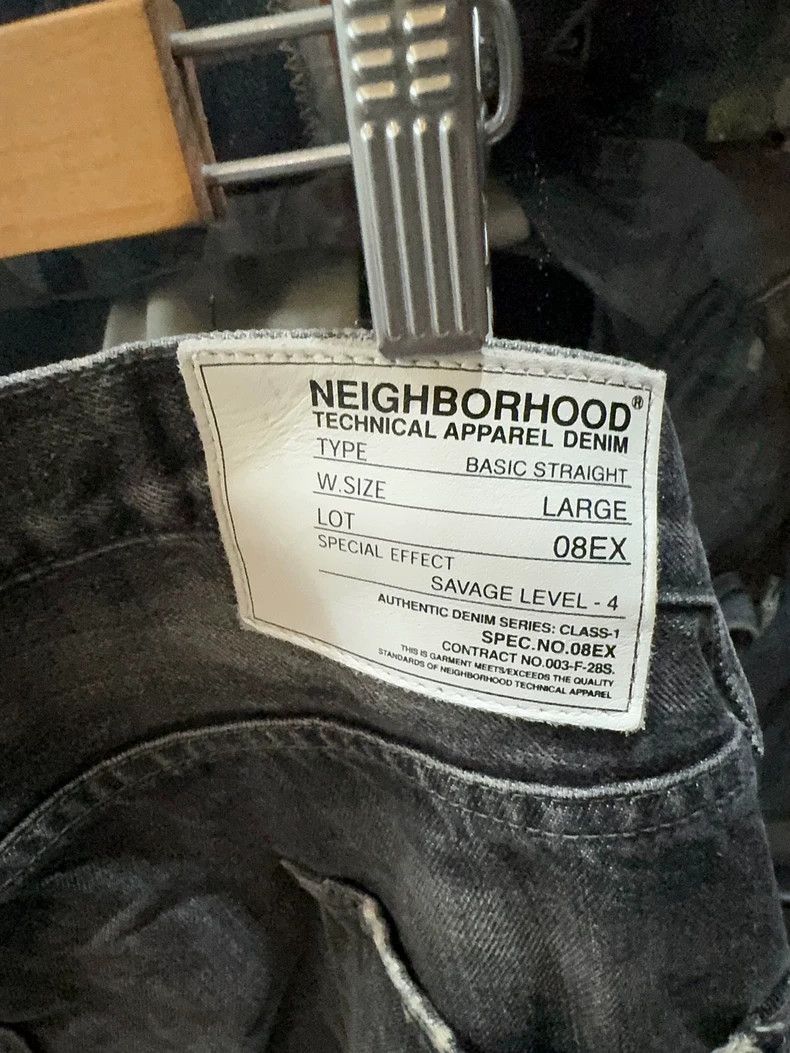 Neighborhood NBHD Vintage Denim Cropped Jeans Size US 38 / EU 54 - 4 Thumbnail