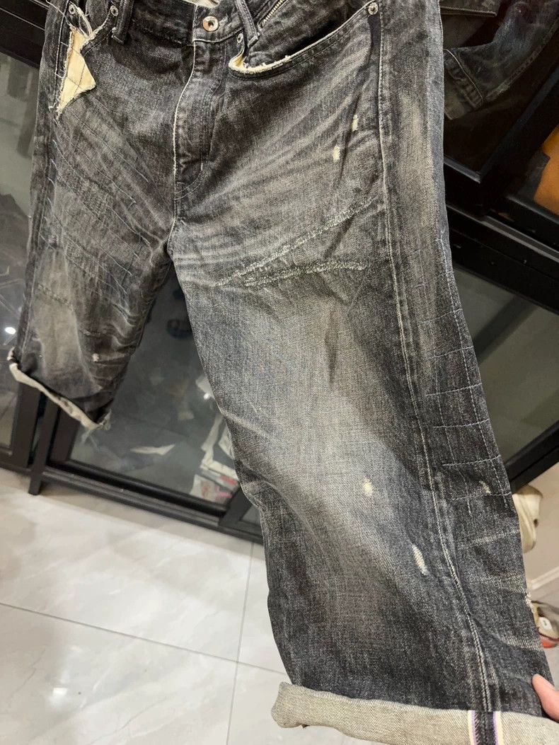 Neighborhood NBHD Vintage Denim Cropped Jeans Size US 38 / EU 54 - 8 Thumbnail