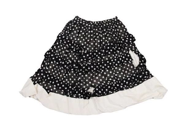 Comme des Garcons COMME des GARCONS Black Polka Dot Skirt Size US 34 / EU 50 - 3 Thumbnail