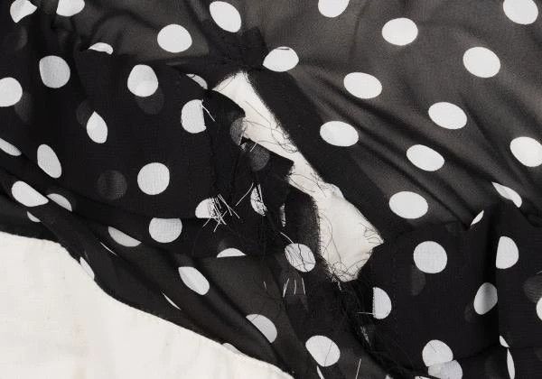 Comme des Garcons COMME des GARCONS Black Polka Dot Skirt Size US 34 / EU 50 - 7 Thumbnail